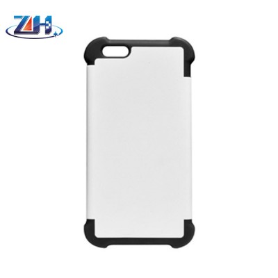 High quality 3D sublimation phone cases, 2 in 1 phone cases sublimation, for iPhone 6 sublimation cases 2 in 1